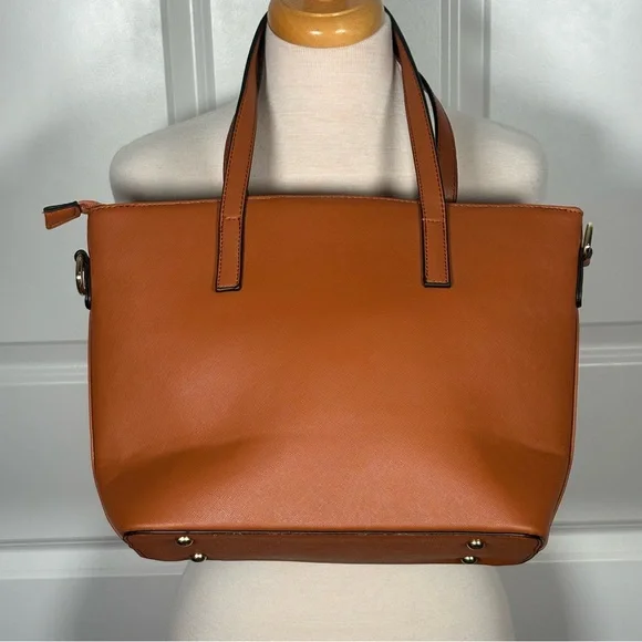 Michael Kors Brown Leather Tote - Picture 4 of 6